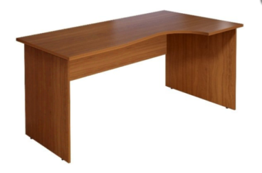 Стол криволинейный СМ6 Монолит 1604х904(704)х756 правый  — Аэлита