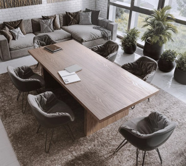 Стол для заседаний Бронкс 2400х1100х760 &mdash; Аэлита