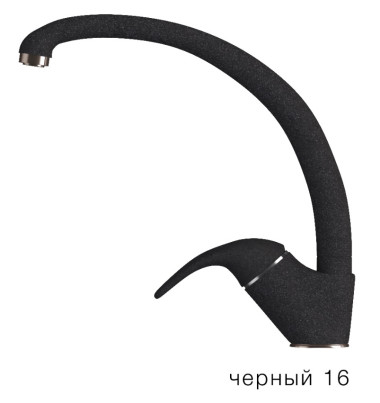 Смеситель ЭКО с высоким изливом в цвет мойки — Аэлита