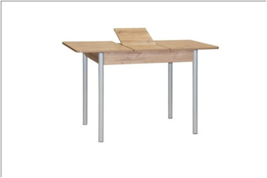 Стол раздвижной Д46 «бабочка» 900*600 (1200) h750  — Аэлита