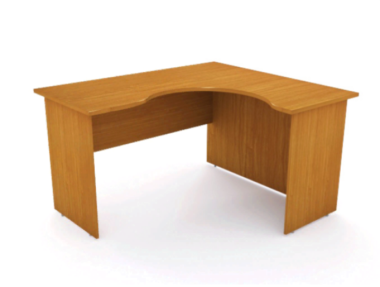 Стол криволинейный СМ31 Монолит 1404х1204х756 правый — Аэлита