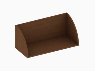 Полка настенная верх открытый 800х350х350 — Аэлита