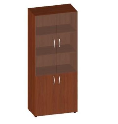 Шкаф высокий со стеклом 800х450х1945 &mdash; Аэлита