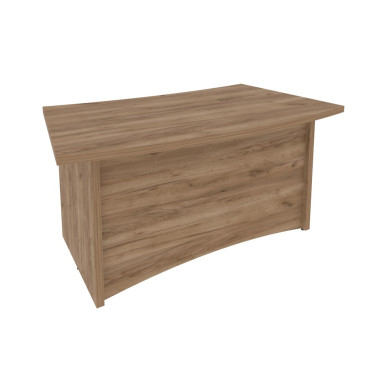 Стол руководителя криволинейный First 1600 &mdash; Аэлита