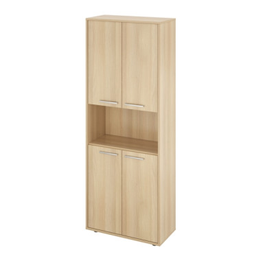 Шкаф Канцлер 1 открытая полка (КЦ14+КЦ17*4) &mdash; Аэлита