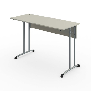 Стол ученический АЭЛИТА Знание 2-местный нерегулируемый, круглая труба &mdash; Аэлита