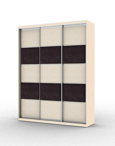 Шкаф-купе трехдверный с 5 вставками (модель 3.5.2) &mdash; Аэлита