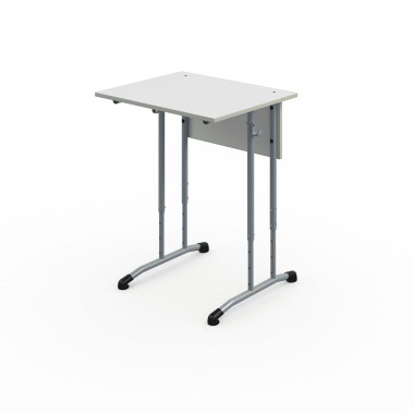 Стол ученический АЭЛИТА Знание 1-местный регулируемый, круглая труба &mdash; Аэлита