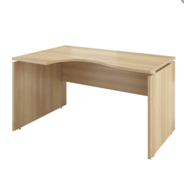 Стол ДБ05 Дублин криволинейный 1400х900х750 левый &mdash; Аэлита