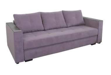 Диван еврокнижка ОСТИН с накладками МДФ &mdash; Аэлита