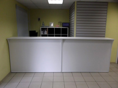 Стойка ресепшн Рива 2880х720х1150  &mdash; Аэлита