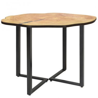 Стол &quot;РОЛЬФ&quot; (серия ЛОФТ) круглый d-800 — Аэлита