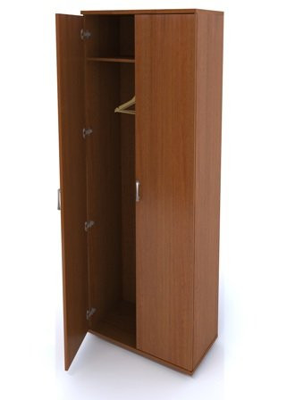 Шкаф ШМ49 Монолит для одежды офисный 744х390х2046 — Аэлита