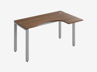 Стол эргономичный на П-обр.каркасе(правый) &mdash; Аэлита