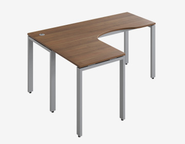 Стол эргономичный на П-обр.каркасе(левый) &mdash; Аэлита